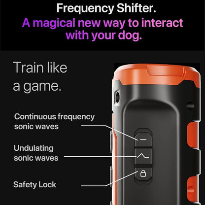 Dog Bark Deterrent Devices, anti Barking Device for Dogs - Barking Silencer Dog - Professional Dog Training Tool W/ 3X Sonic Emitters Ultra-Long Range