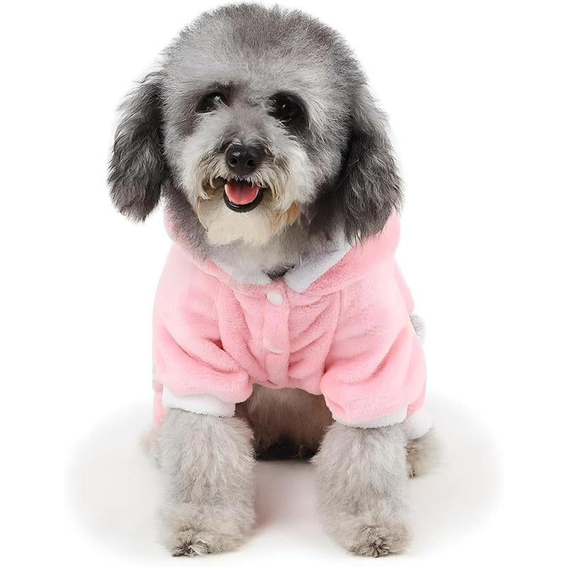 Dog 2019 Pig Costume Small and Medium Pet New Year Hoodie Cat Halloween Chriasmtas Party Warm Coat(M)