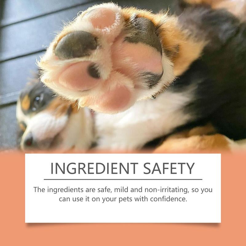 Special Pet Paw Balm. Anti-Cracking Paw Balm for Dogs' Feet and Claws. Nourishing and Cleaning Paw Cream for Cats' Pads.