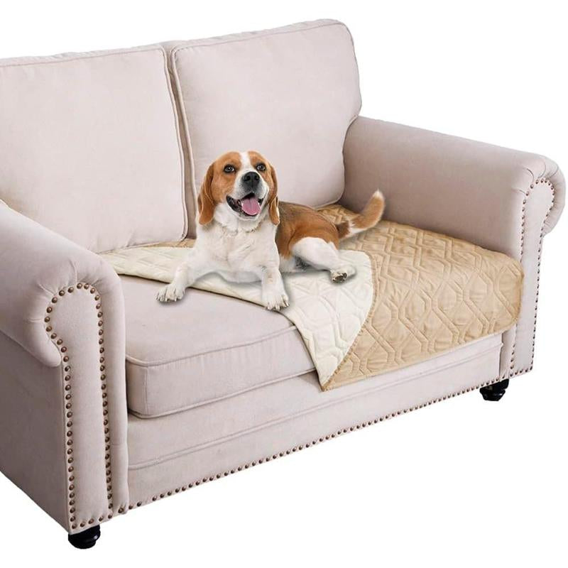 Ameritex Waterproof Dog Bed Cover Pet Blanket for Furniture Bed Couch Sofa Reversible