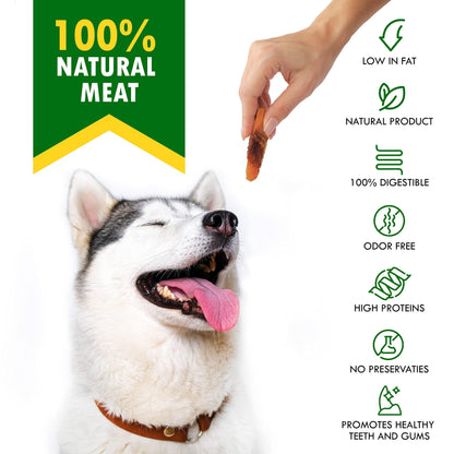 Dog Sweet Potato Wrapped with Chicken Pet Natural Chew Treats Grain Free Snacks